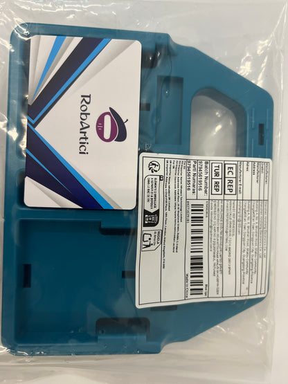 Portable battery holder product information.