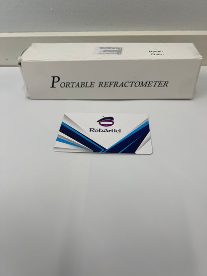 RHA-505ATC portable refractometer tool retail packaging. 