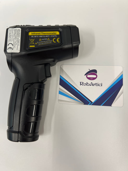 ANENG TH202 high precision infrared thermometer tool showcasing product specification.