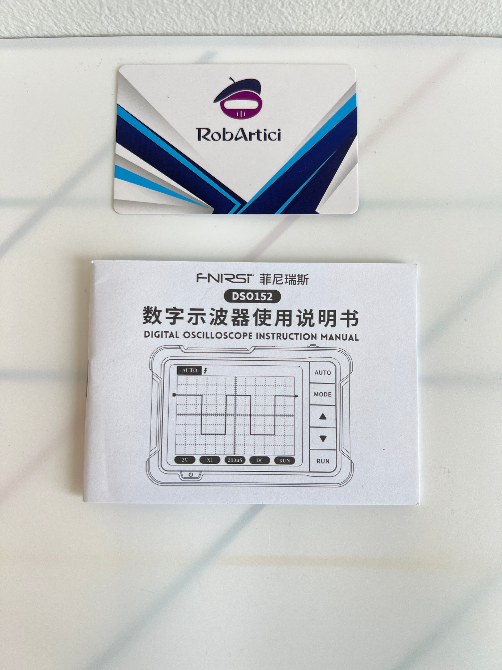 DSO-152 Handheld Digital Oscilloscope, user manual.
