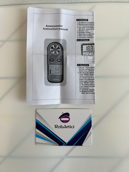 GM816 digital anemometer user manual