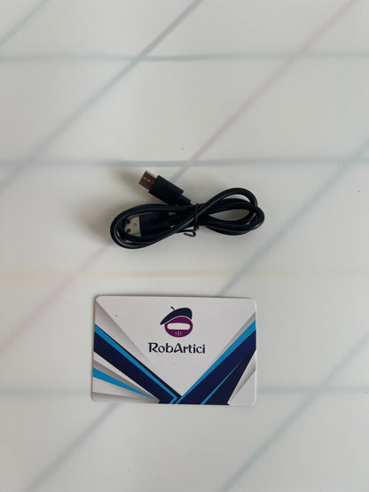 FNIRSI HRM10 internal resistance tester included accessory connection cables.