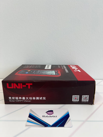 UT673PV solar MPPT meter retail packaging.