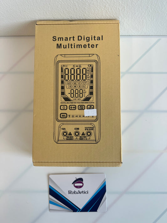 ZL116 smart digital multi meter retail packaging.
