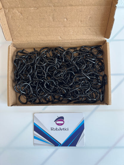 120pcs Q hanger hooks with security buckle.