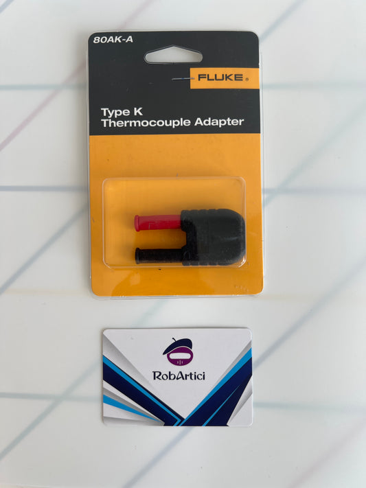 FLUKE thermocouple adapter type K.